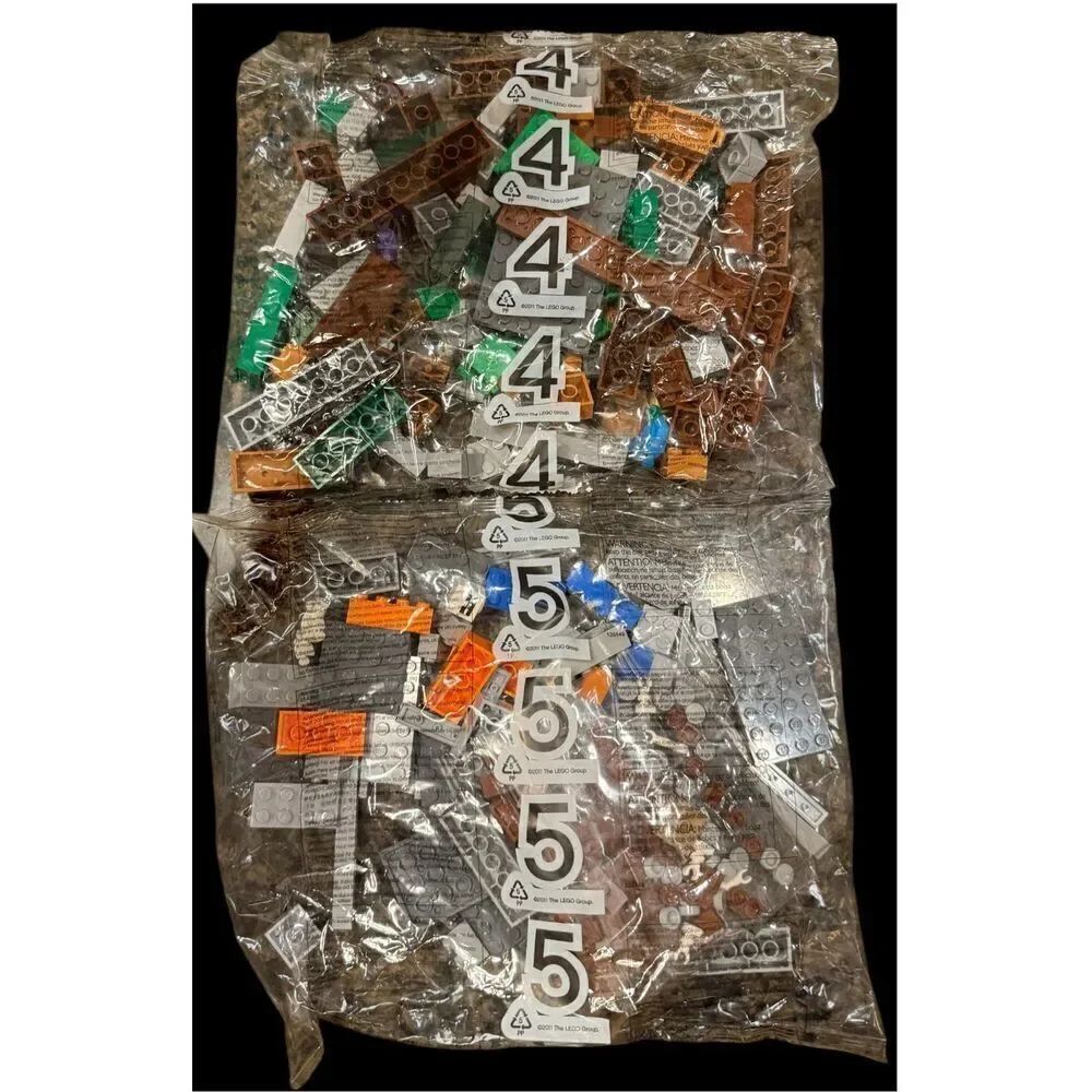 LEGO 2 Sealed Unopened Bags of LEGO Building Pieces